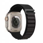 Hoco WA20 Alpine Loop nylonový řemínek pro Apple Watch 42/44/45/49mm černá se vzory