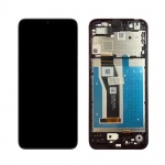 LCD + dotyk + rámeček pro Motorola Moto E13 XT2345 černá (Service Pack)