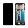 LCD + touch + frame for Motorola Moto E13 XT2345 black (Service Pack)