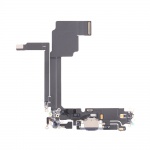 Charging pad and flex for Apple iPhone 15 Pro Max in blue titanium
