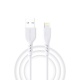 RhinoTech LITE PVC kabel USB-A na Lightning 1.2m bílá (5ks)