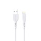 RhinoTech LITE PVC USB-A to Lightning cable 1.2m white (5 pcs)