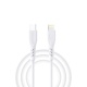 RhinoTech LITE PVC USB-C to Lightning cable 1.2m white (5pcs)