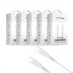 RhinoTech LITE PVC USB-C to USB-C 60W cable 1.2m white (5 pcs)