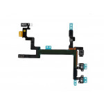 Flex cable for power button + volume buttons + metal plate for Apple iPhone SE