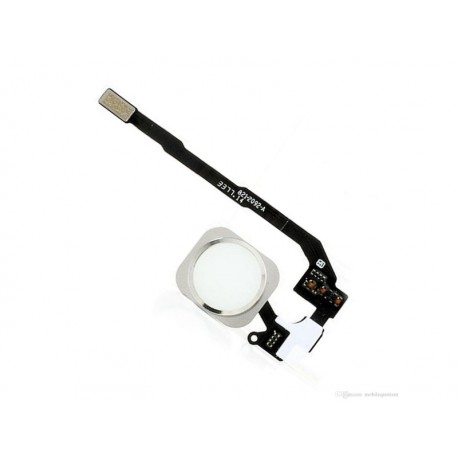 Domovské tlačítko + flex kabel stříbrná pro Apple iPhone SE
