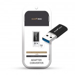 RhinoTech USB-C to USB-A 3.0 black adapter