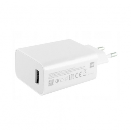 Xiaomi 27W USB-A white charging adapter (Bulk)