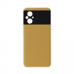 Back cover for Xiaomi Poco M5 yellow (OEM)