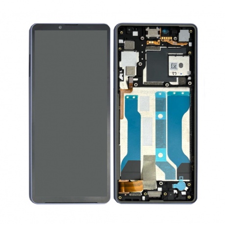 LCD + Touch + Frame for Sony Xperia 10 V 5G Black (Service Pack, OLED)