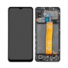 LCD + touch + frame for Samsung Galaxy M12 M127 black (Service Pack)