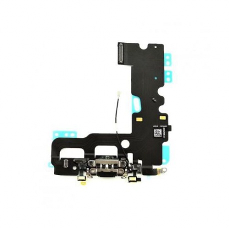 Flex of the charging port for Apple iPhone 7 dark black